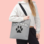 Dog Mama Paw Print Tote Bag – Cute Pet Lover Gift
