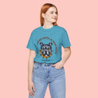 Dog Mom Tee — “Don't Mess With a Dog Mom” Graphic T‑Shirt