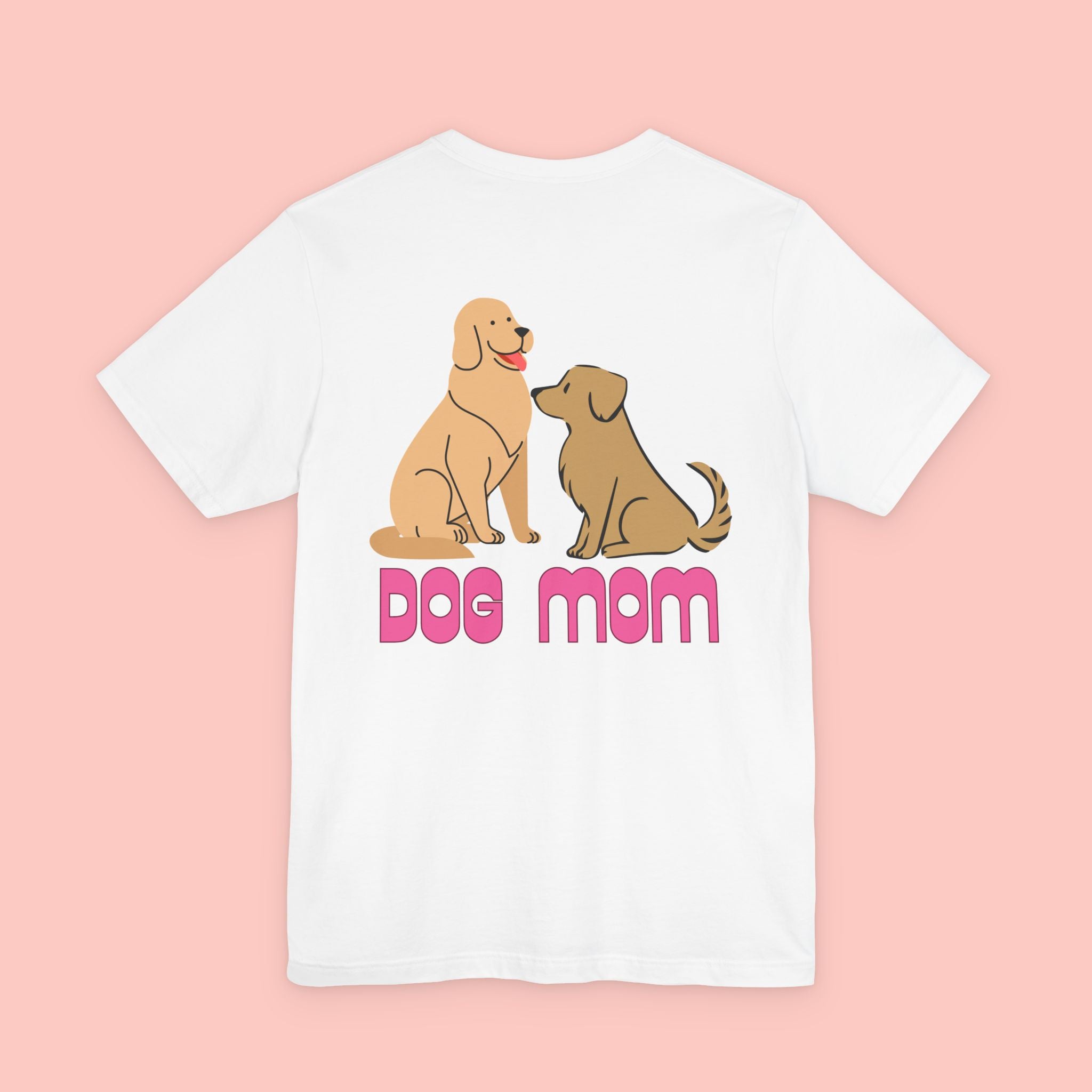 Dog Mom T‑Shirt — Cute Cartoon Dogs Graphic Tee for Pet Moms