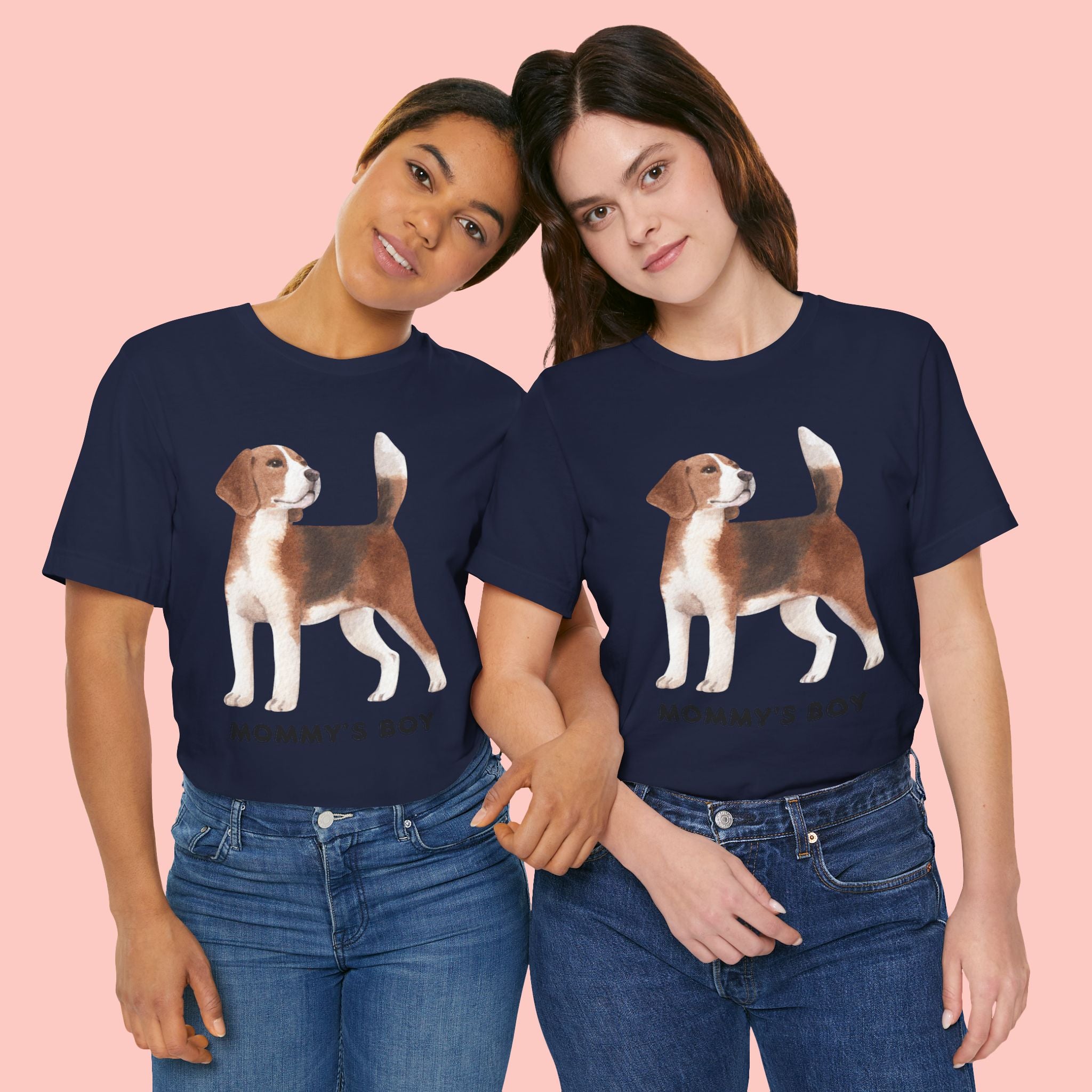 Mommy's Boy Beagle T-Shirt — Cute Dog Lover Tee