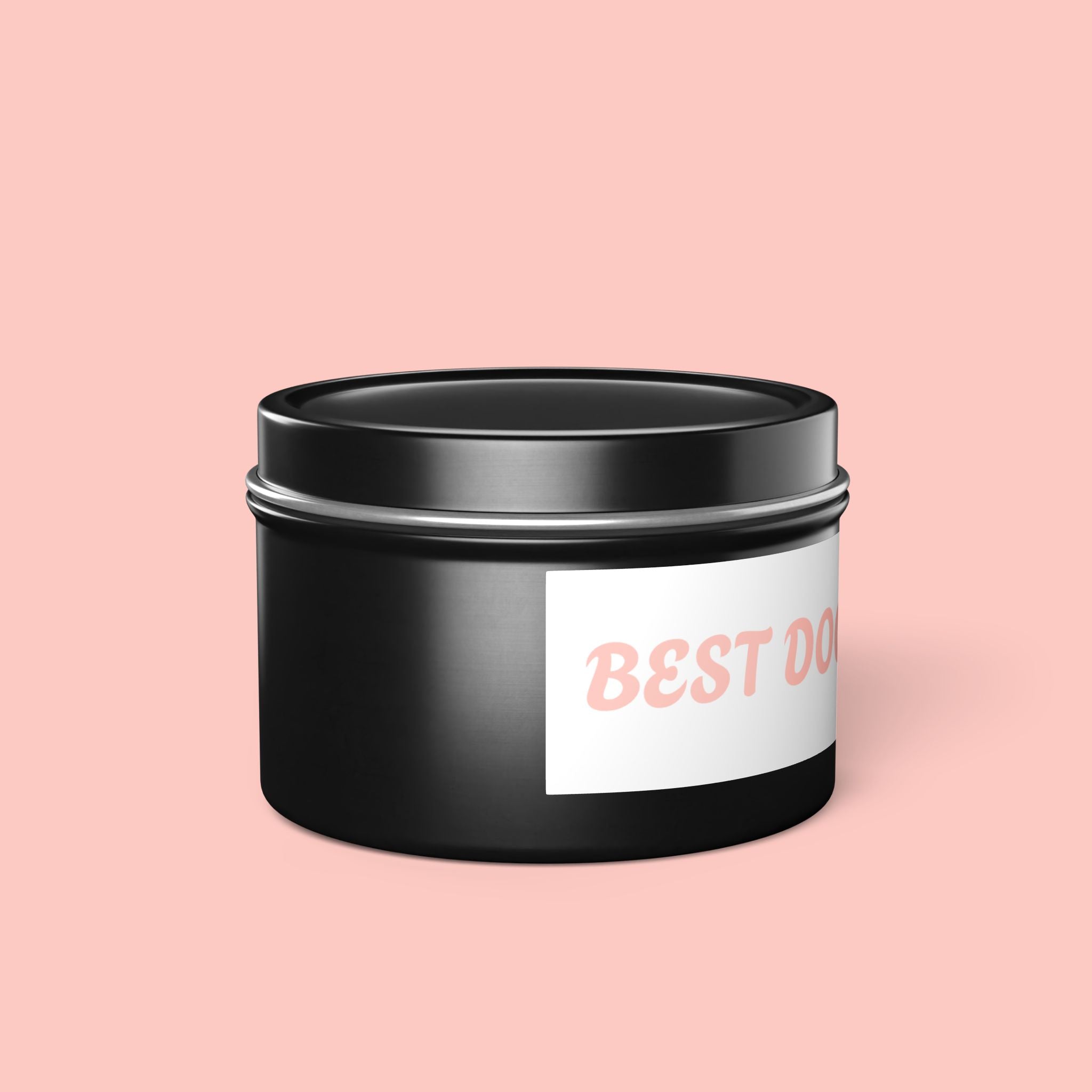 Tin Candle — "Best Dog Mom Ever" Scented Tin Candle | Gift for Dog Lovers
