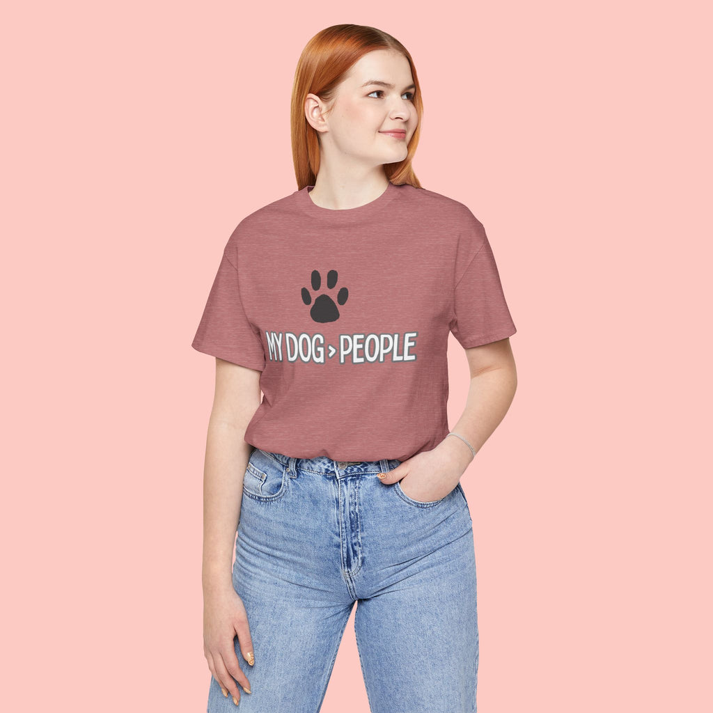 My Dog People T-Shirt — Dog Paw Graphic Tee for Dog Lovers