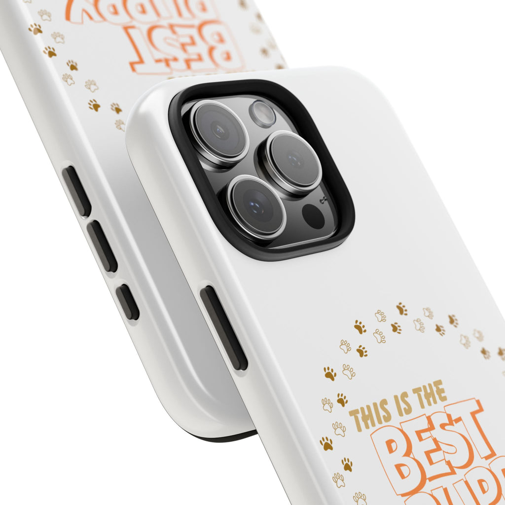Best Puppy Phone Case — Cute Paw Print Tough Phone Case