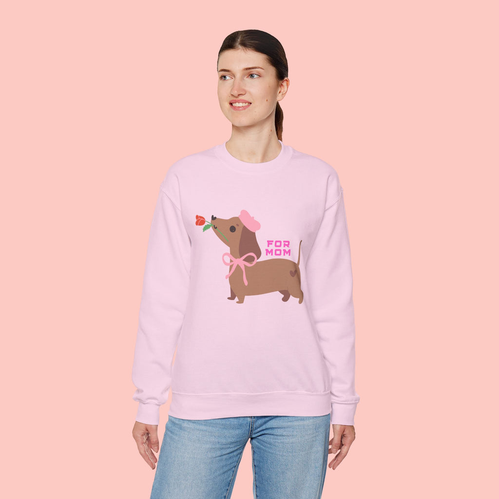 Dachshund 'For Mom' Crewneck Sweatshirt – Cute Dog Mom Gift