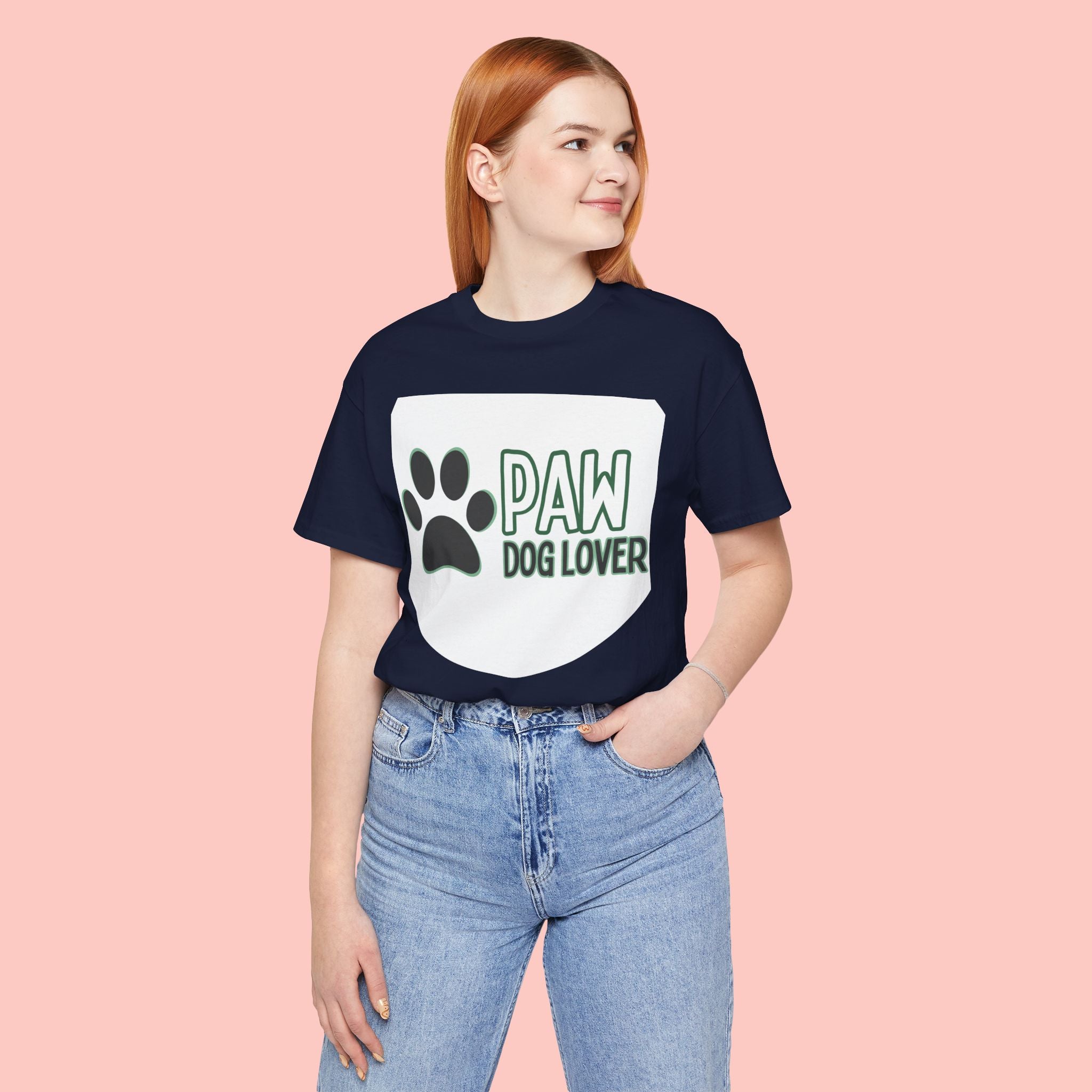 Paw Dog Lover T-Shirt — Cute Paw Print Tee for Dog Owners