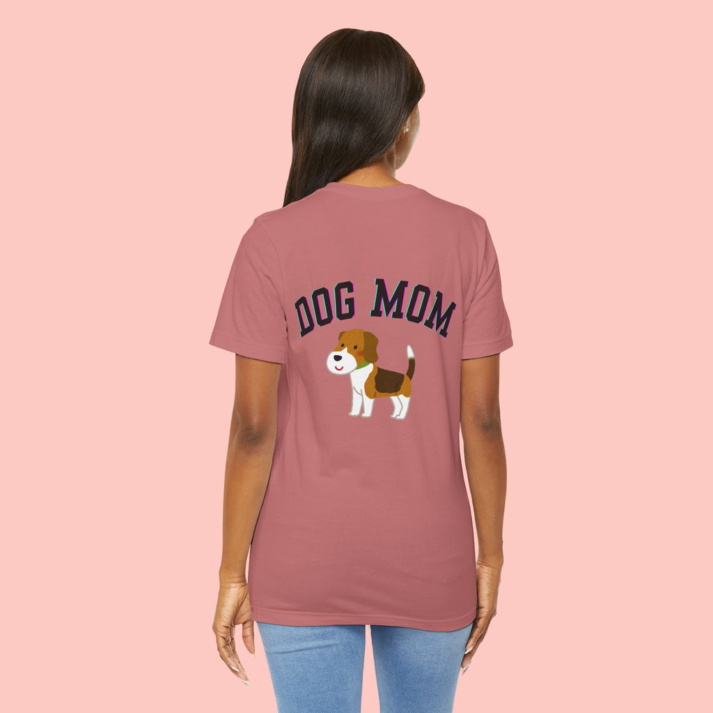 Dog Mom T-Shirt — Cute Beagle Graphic Tee for Dog Lovers