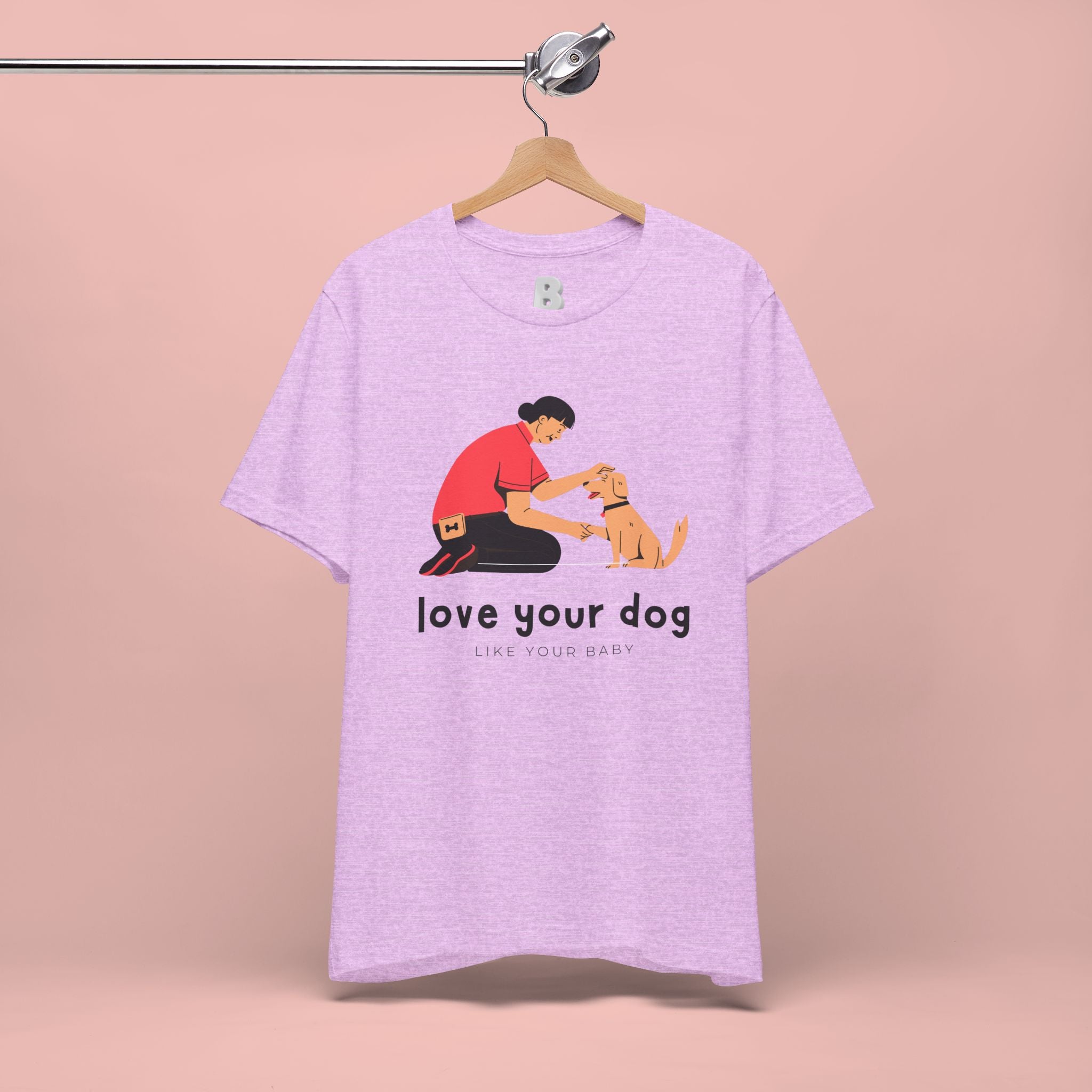 Love Your Dog T-Shirt — Cute Pet Owner Graphic Tee