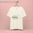 Proud Dog Mom T-Shirt – Cute Paw Print & Puppy Graphic Tee