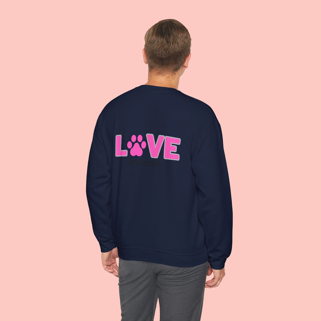 Dog Mom Love Crewneck Sweatshirt