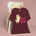 Dog Mom T-Shirt — "It Isn’t a Dog, It Is My Child" Cute Golden Retriever Tee
