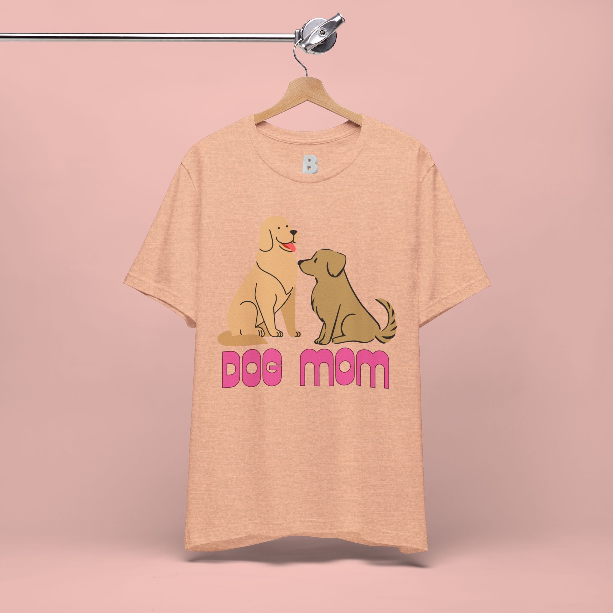 Dog Mom T‑Shirt — Cute Retro Dogs Graphic Tee for Dog Lovers