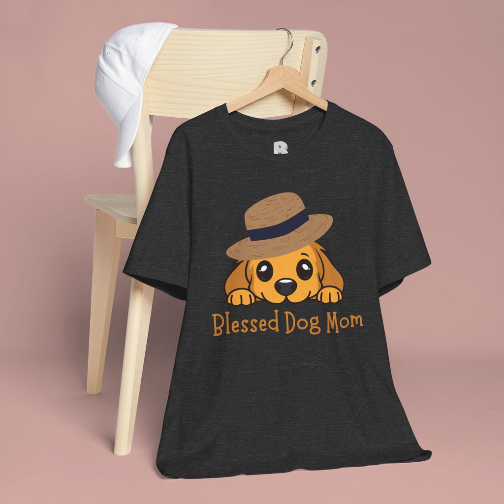 Blessed Dog Mom T-Shirt — Cute Puppy Graphic Tee for Dog Lovers