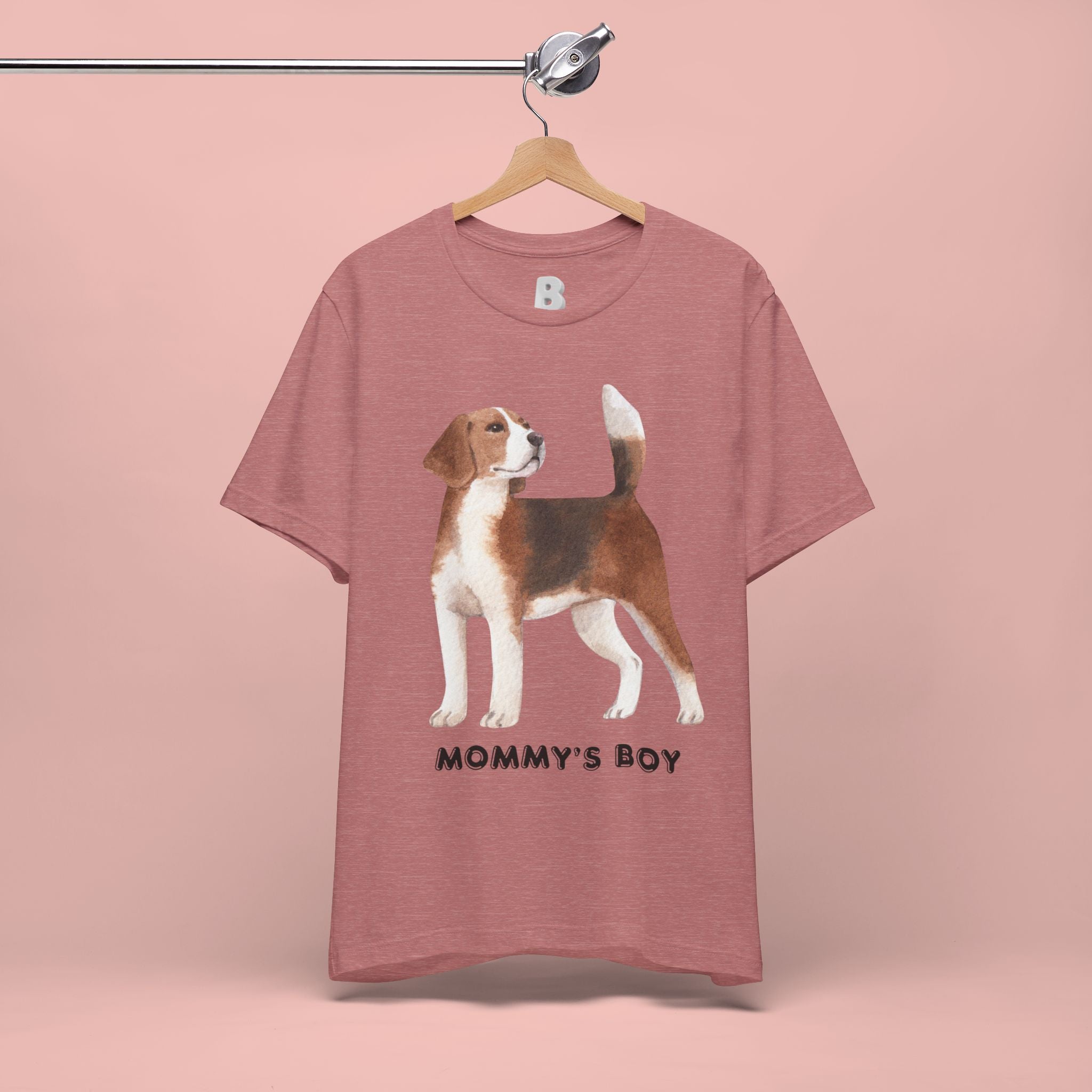 Mommy's Boy Beagle T-Shirt — Cute Dog Lover Tee