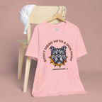 Dog Mom Tee — “Don't Mess With a Dog Mom” Graphic T‑Shirt