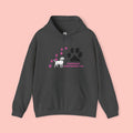 Dog Lover Hoodie — "Pawprints Wherever I Go" Pullover