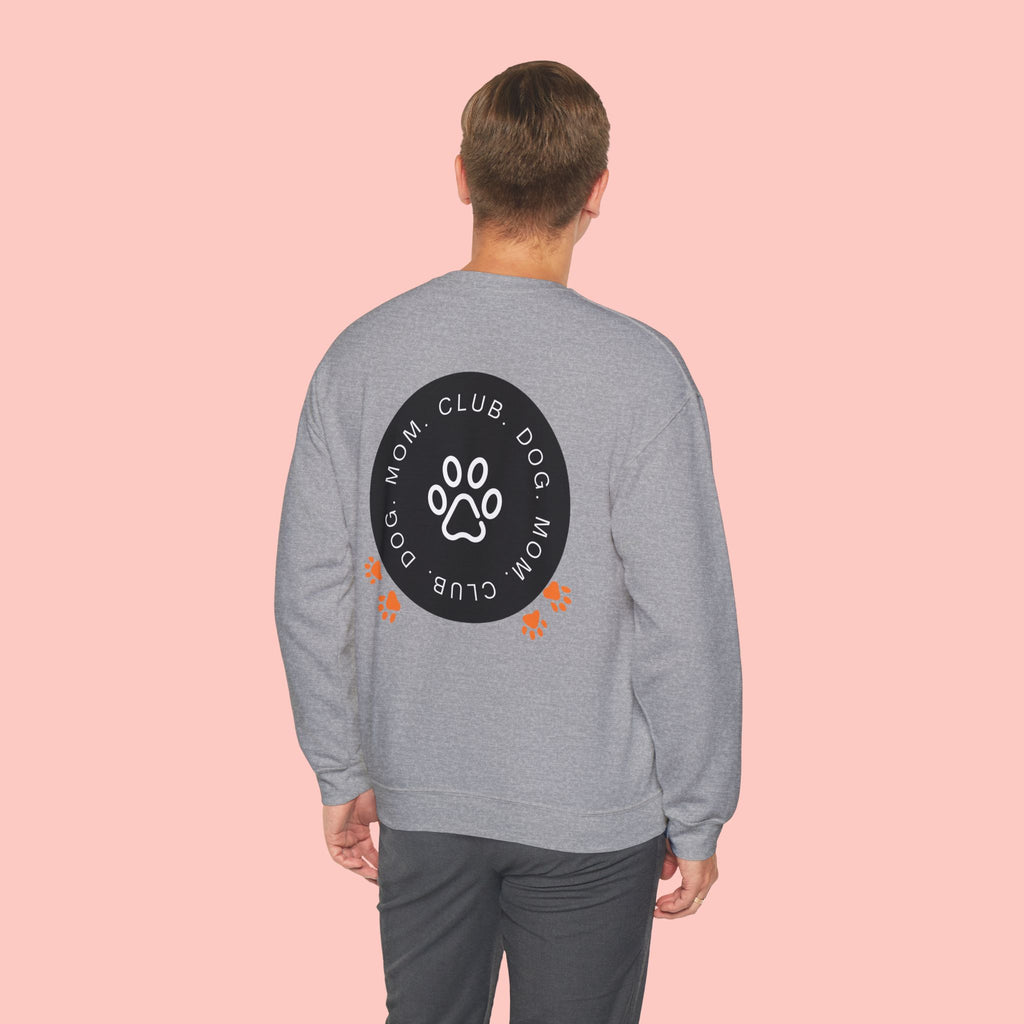 Dog Mom Club Sweatshirt — Paw Print Crewneck