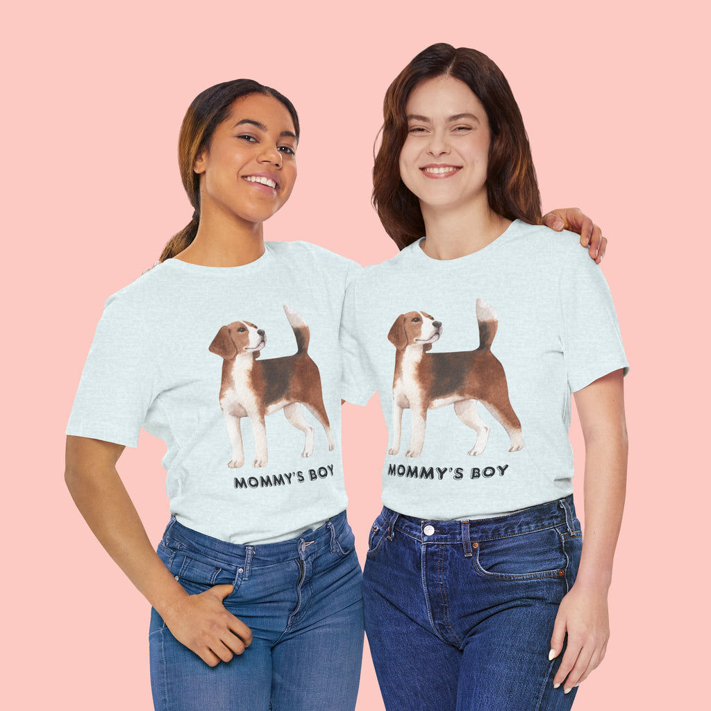 Mommy's Boy Beagle T-Shirt — Cute Dog Lover Tee