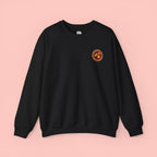 Proud Dog Mom Crewneck Sweatshirt — “No Kids, No Problem” Graphic