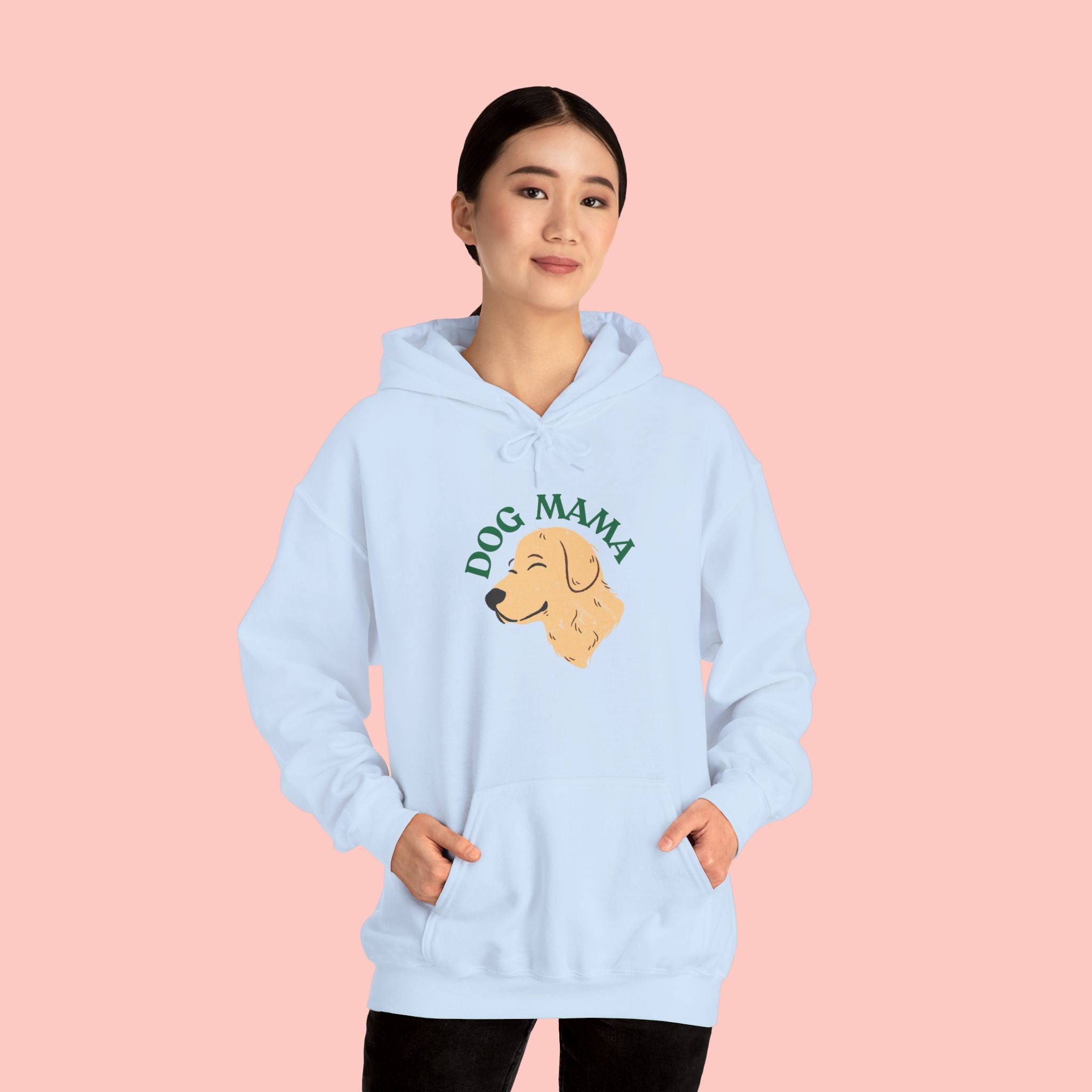 Dog Mama Hoodie — Cute Golden Retriever Dog Mom Sweatshirt