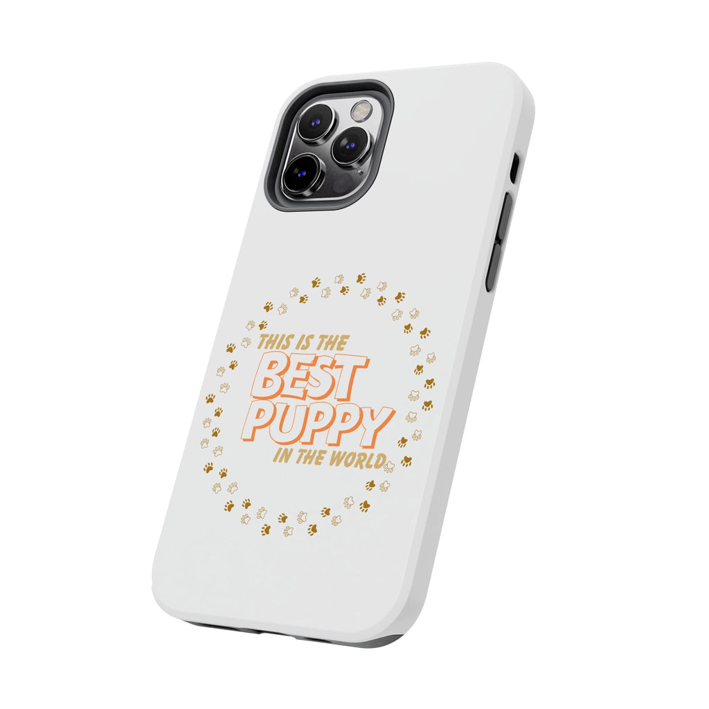 Best Puppy Phone Case — Cute Paw Print Tough Phone Case