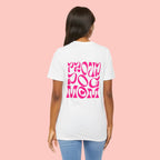 Proud Dog Mom T-Shirt — Retro Pink Graphic Tee for Pet Lovers