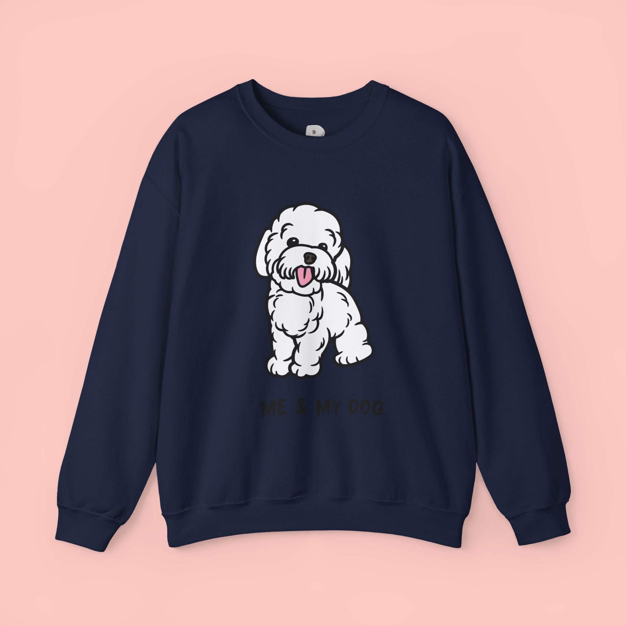Me & My Dog Cute Doodle Crewneck Sweatshirt
