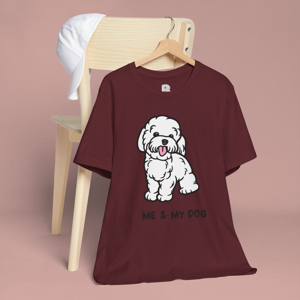Me & My Dog T-Shirt — Cute Cartoon Puppy Tee for Dog Lovers