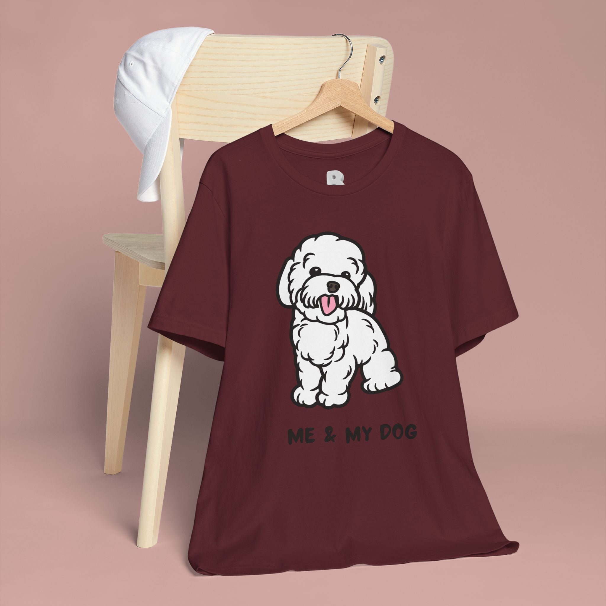 Me & My Dog T-Shirt — Cute Cartoon Puppy Tee for Dog Lovers