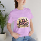 Dog Mom T-Shirt – "Loving My Dog Life" Cute Paw Print Tee for Pet Moms