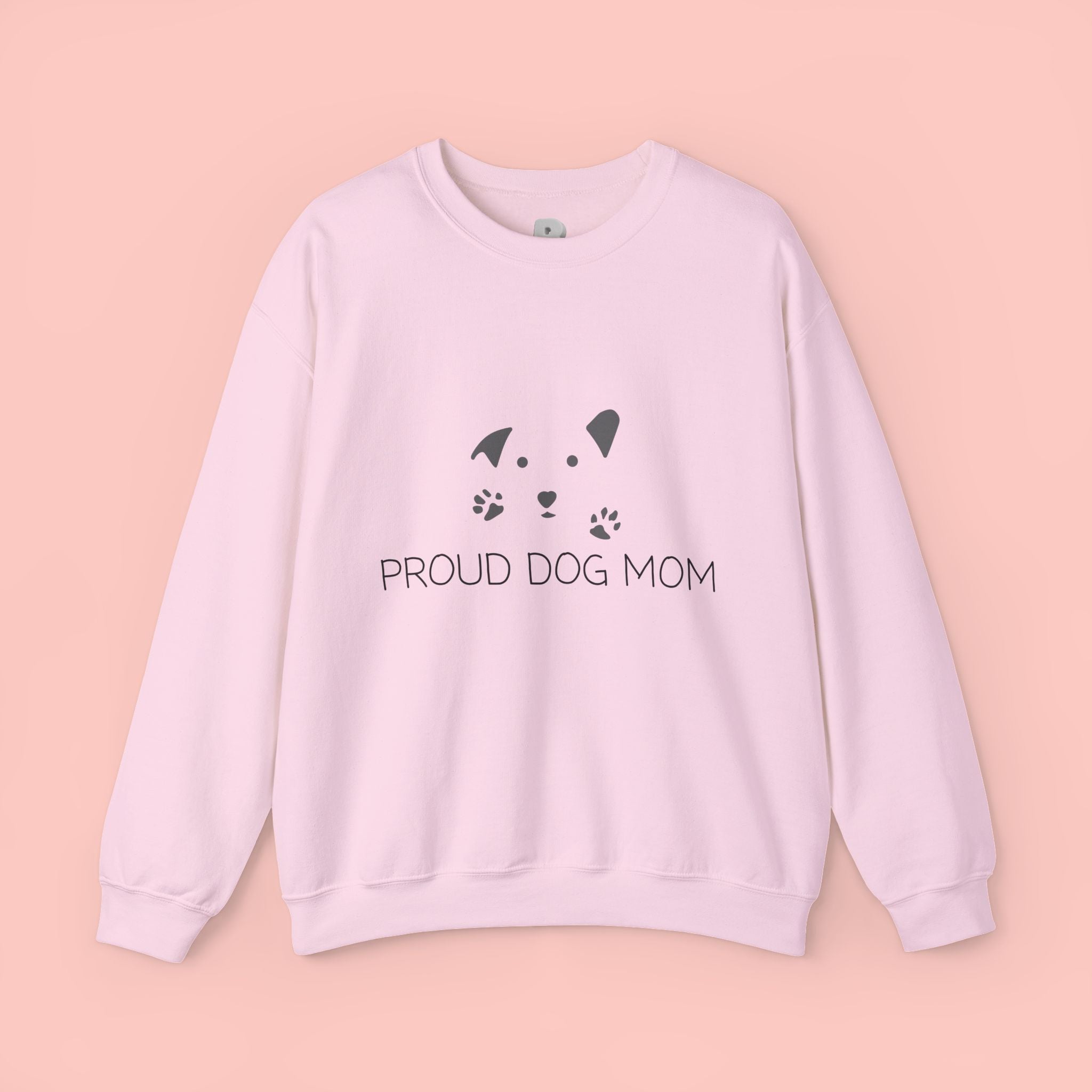Proud Dog Mom Crewneck Sweatshirt