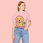 Love Your Dog Tee — Cute Golden Retriever Graphic T-Shirt