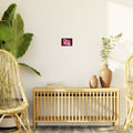 Dog Mom Foam Board Sign — Pink Bold Typography with Bone Accents
