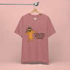 Chilling With My Chind T-Shirt — Funny Dabbing Cat Graphic Tee