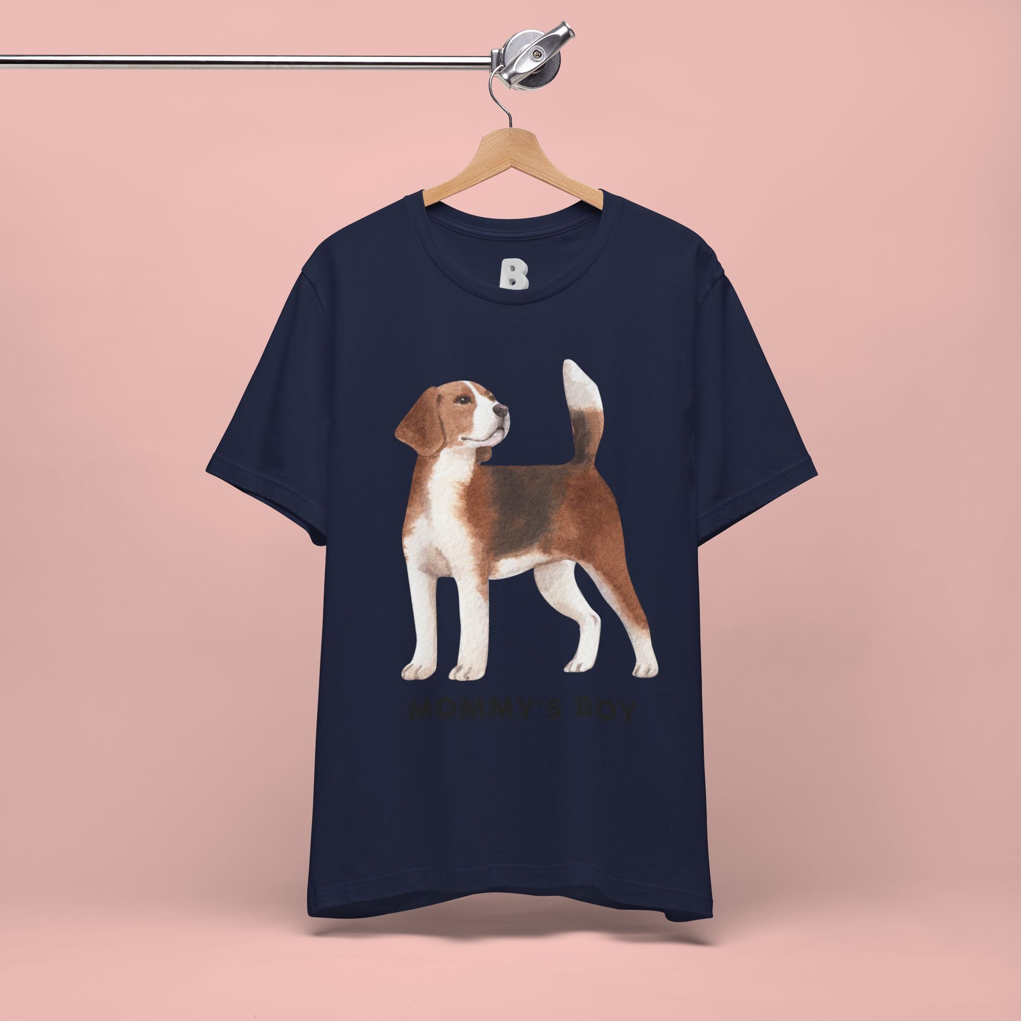Mommy's Boy Beagle T-Shirt — Cute Dog Lover Tee