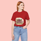 Dog Mom T-Shirt – "Loving My Dog Life" Cute Paw Print Tee for Pet Moms