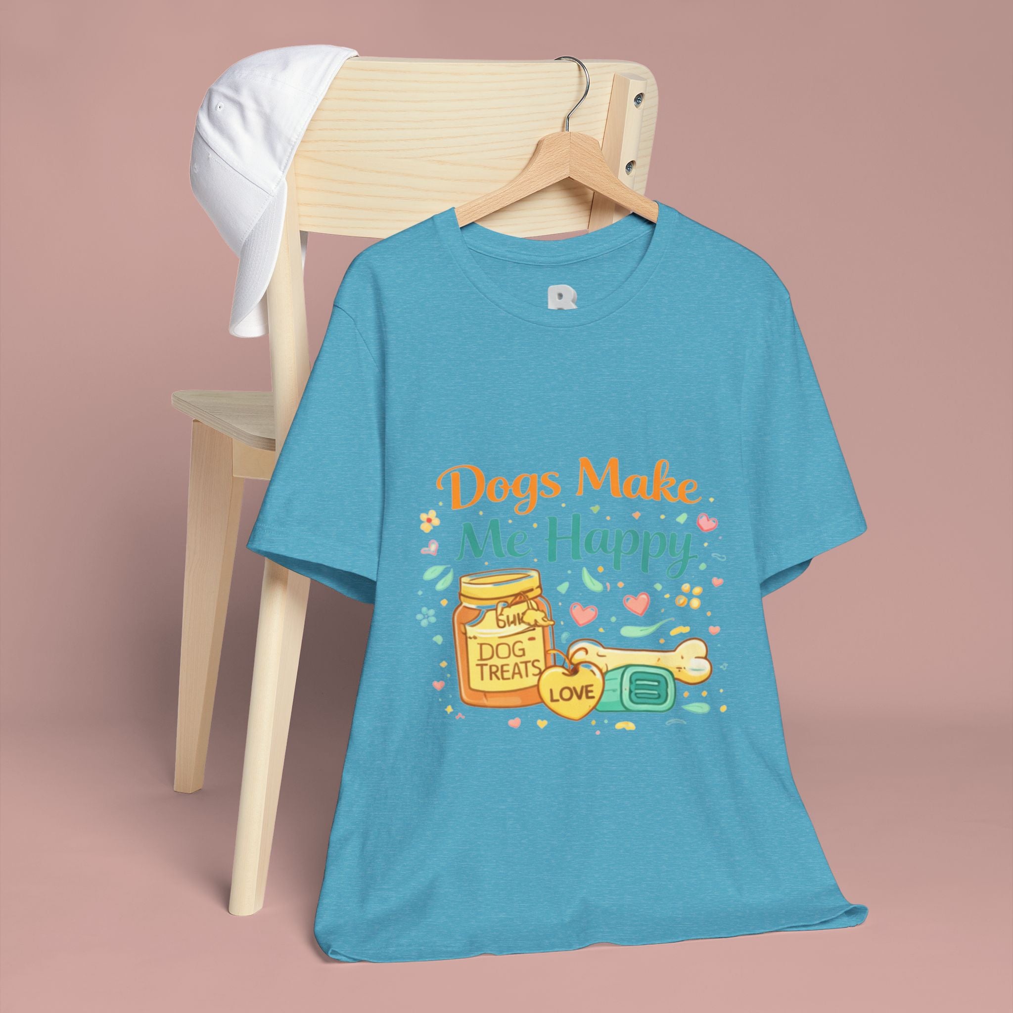 Dogs Make Me Happy T-Shirt