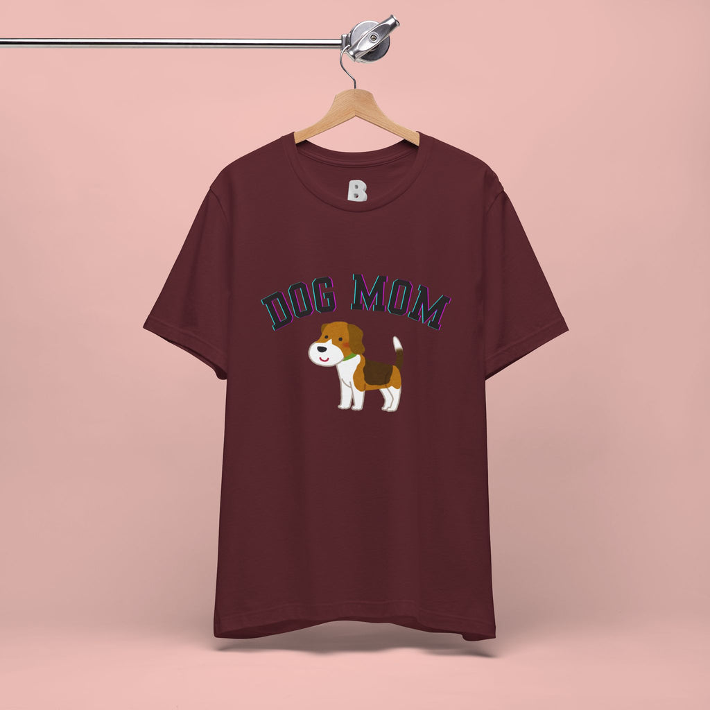 Dog Mom T-Shirt — Cute Beagle Graphic Tee for Dog Lovers