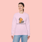 Crewneck Sweatshirt - Cute Puppy "Zoom Meeting Approved" Graphic