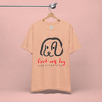 First My Dog Tee — "First My Dog Then Everything" Graphic T-Shirt