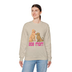 Dog Mom Sweatshirt — Cute Cartoon Dogs "Dog Mom" Crewneck