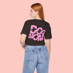 Dog Mom T-Shirt — Retro Pink Graphic Tee for Pet Lovers