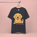 Love Your Dog Tee — Cute Golden Retriever Graphic T-Shirt