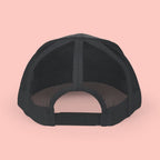 Dog Mom Trucker Cap — Rhinestone Lettering Snapback Hat