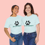 Paw Is My Favourite T‑Shirt — Dog Lover Paw Print Tee