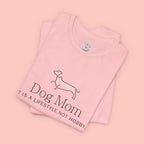 Dog Mom Tee — "Dog Mom: It Is A Lifestyle, Not Hobby" Cute Dachshund Graphic T-Shirt