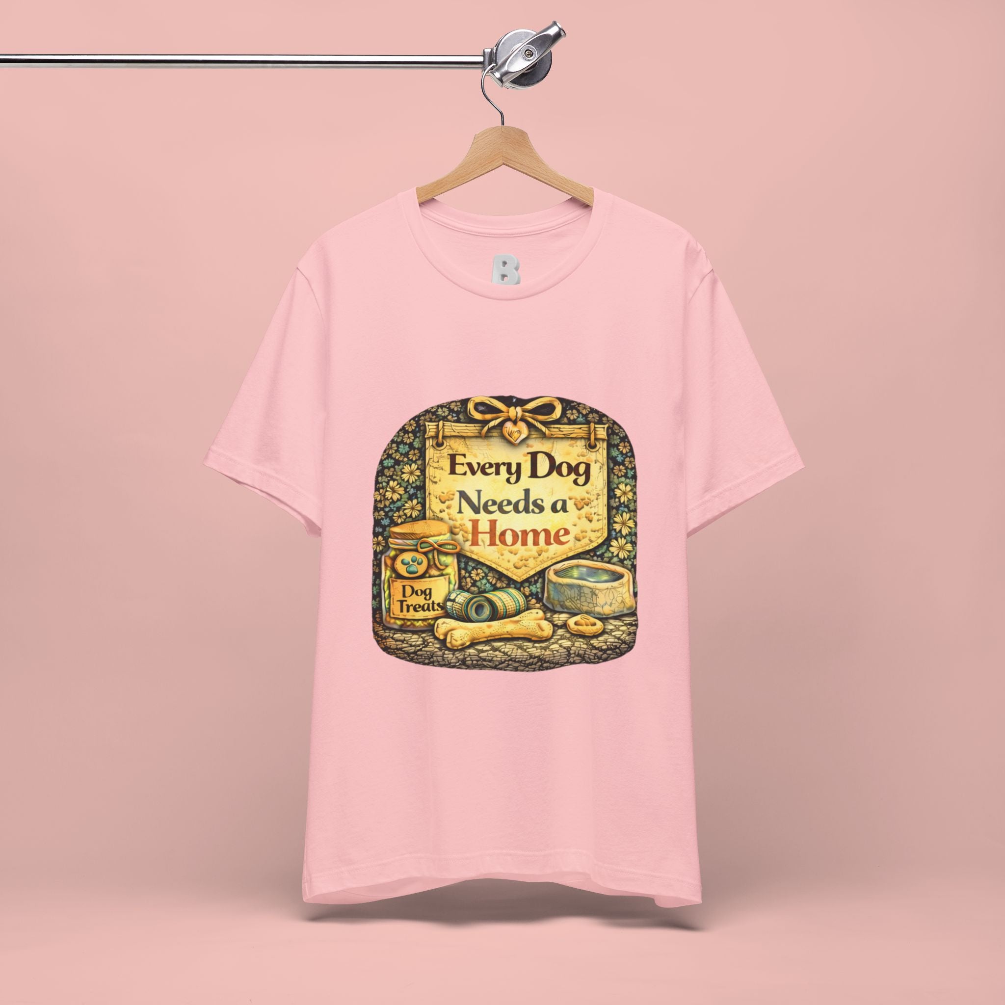 Dog Rescue Tee — "Every Dog Needs a Home" Shelter Support T-Shirt