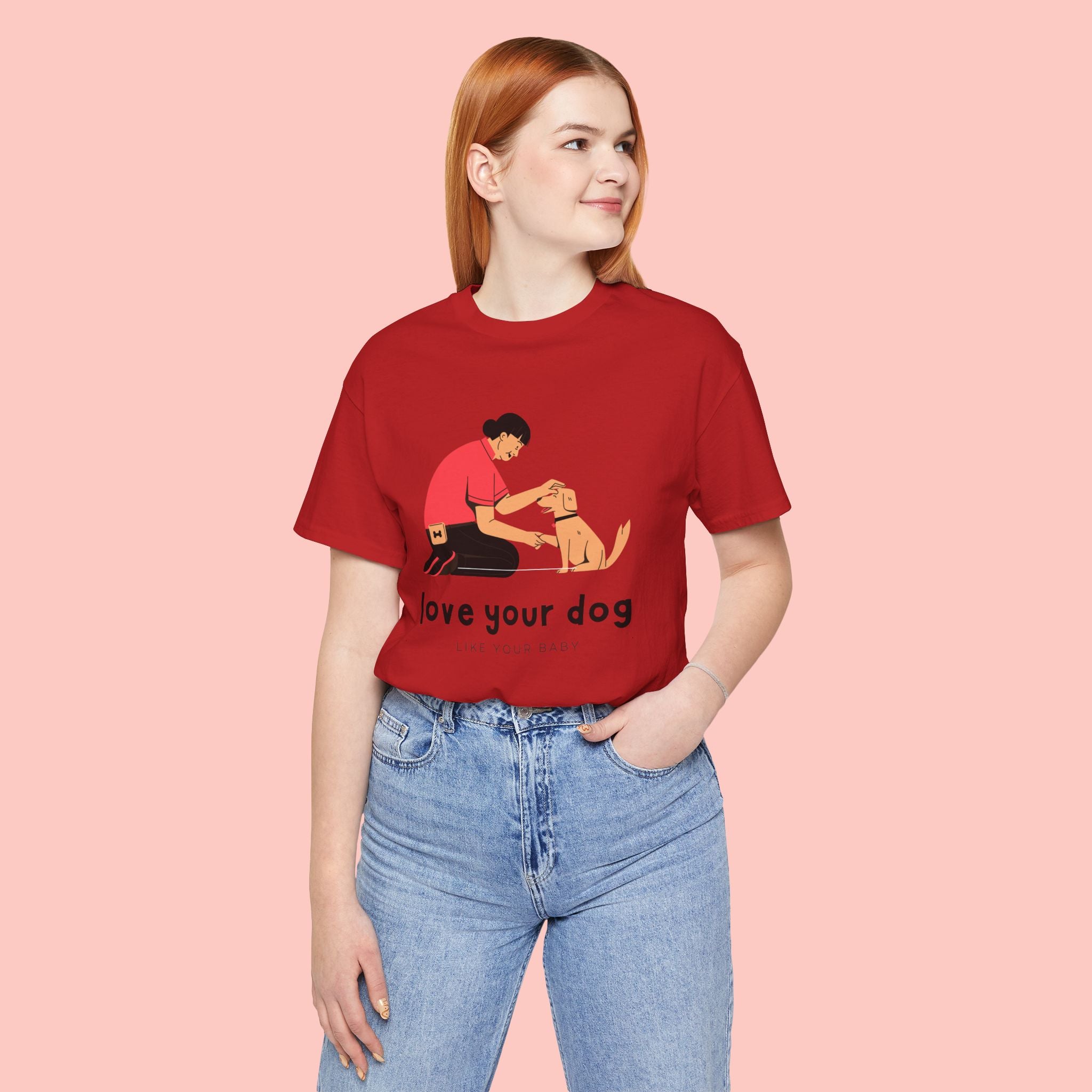 Love Your Dog T-Shirt — Cute Pet Owner Graphic Tee