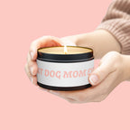 Tin Candle — "Best Dog Mom Ever" Scented Tin Candle | Gift for Dog Lovers