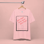 Dog Mom Graphic Tee — 'Dog Mom Dog Mom Dog Mom' Casual Pet Lover T-Shirt