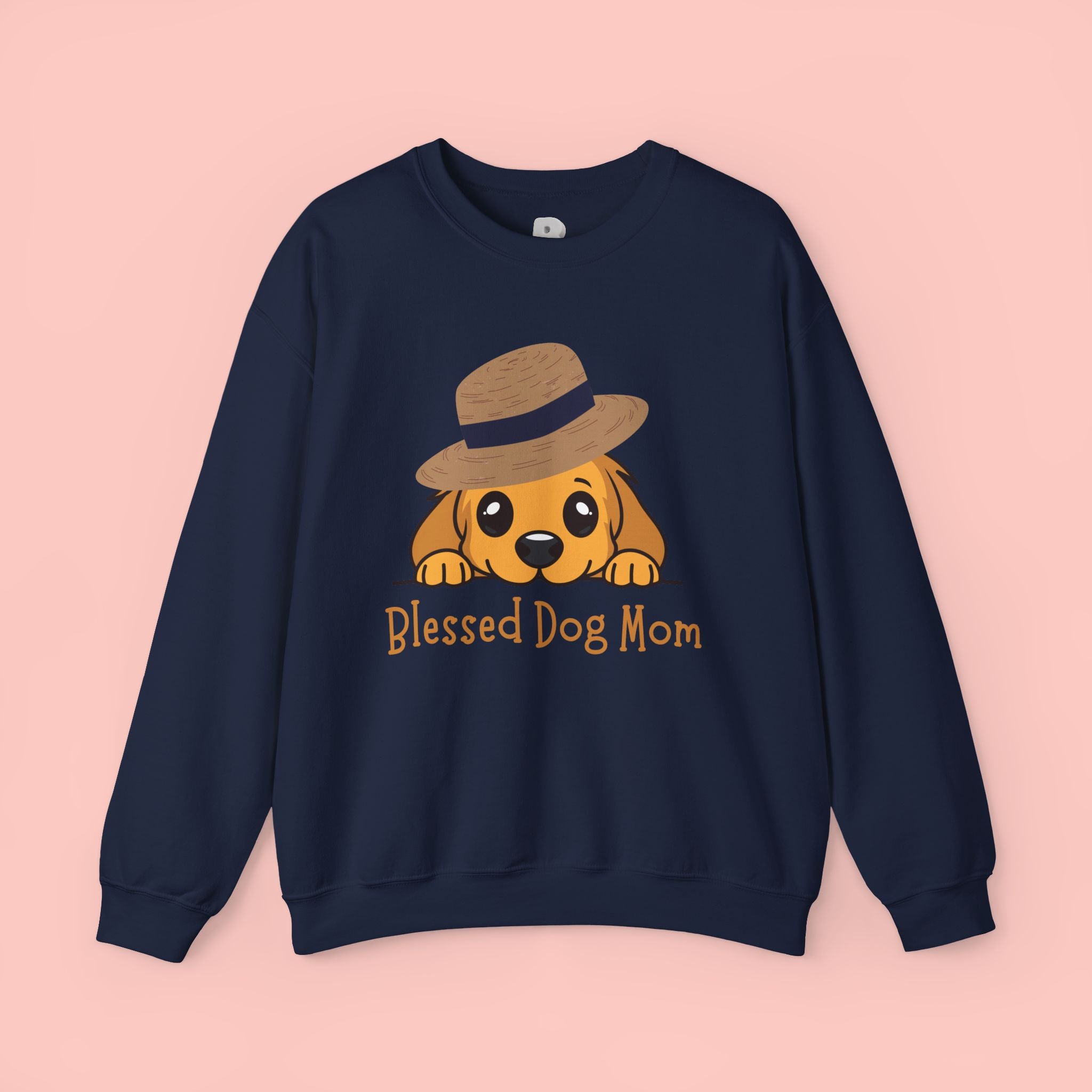 Blessed Dog Mom Sweatshirt — Cute Puppy Mom Crewneck